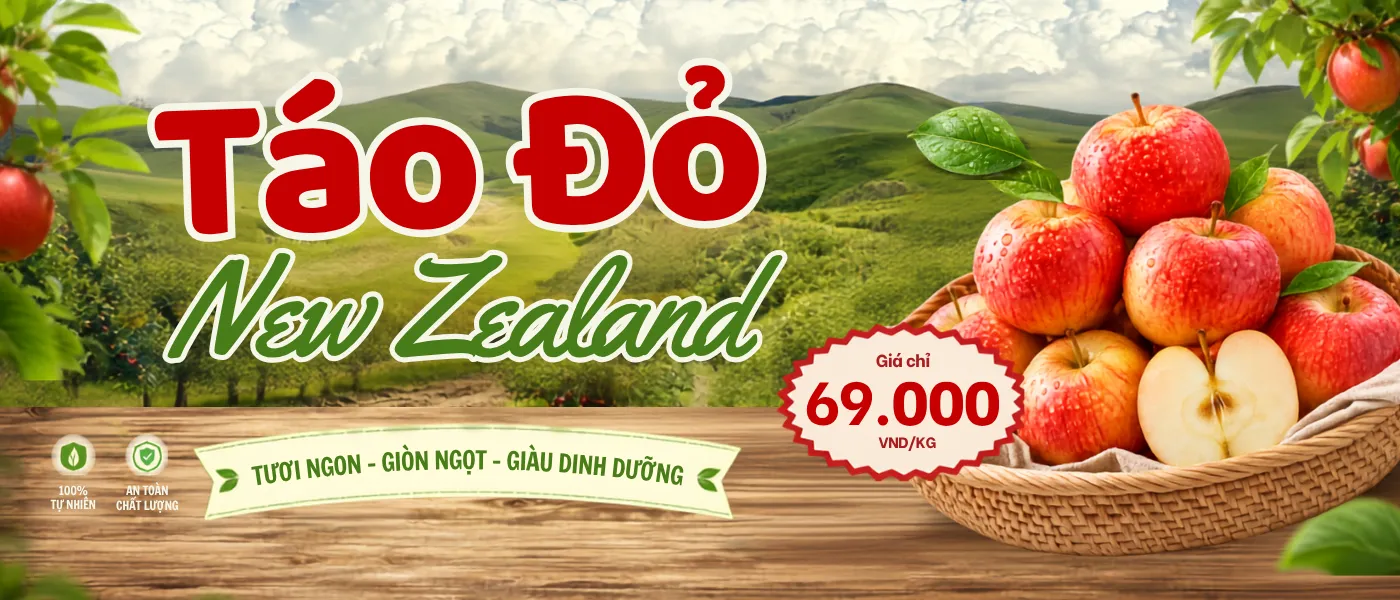 Táo Đỏ New Zealand THV