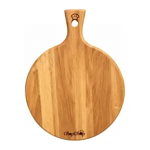 Thớt Tay Cầm Gỗ Cao Su, ChopChop (32 x 24 x 1.5cm)